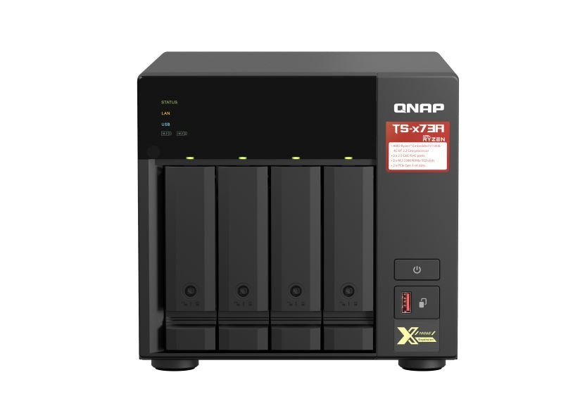 QNAP TS-473A-8G - 4 Bay NAS