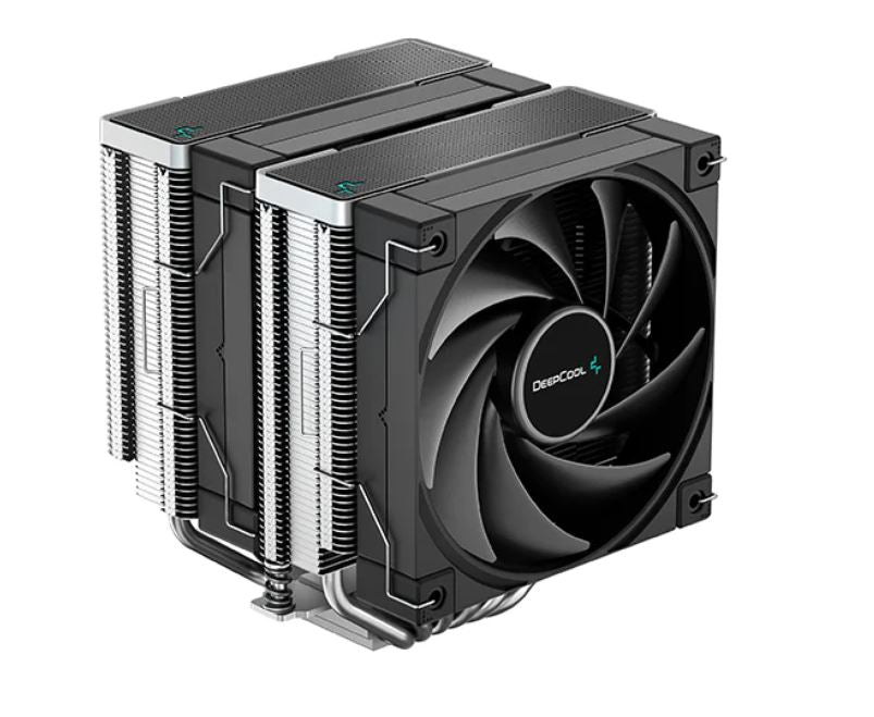 DeepCool AK620 High Performance Dual Tower CPU Cooler, 6 Copper Heat Pipes, 2x 120 FDB Fans, 260W Heat Dissipation LGA2066/1200/1511/1700/1851
