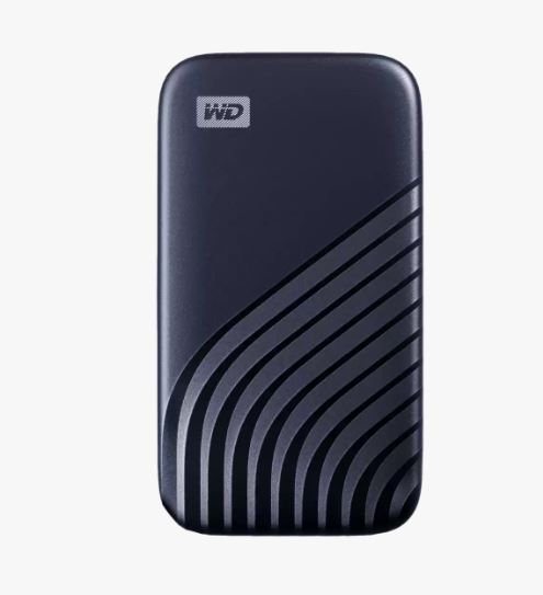 WD 2TB My Passportâ„¢ SSD Portable Storage -1050MB/s1 and write speeds of up to 1000MB/s1 -USB 3.2 Gen-2 and USB-Câ„¢ -Password Protection