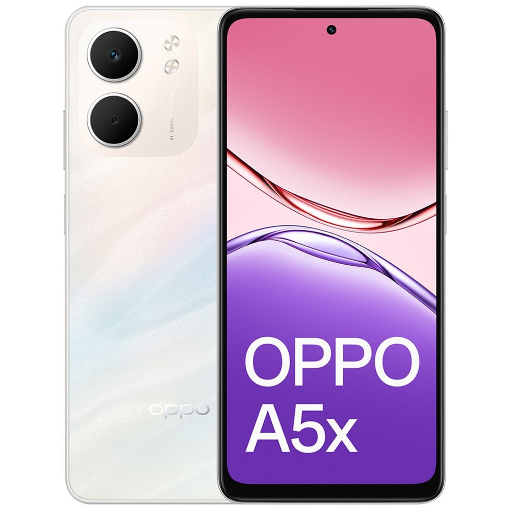 OPPO A5x 4G 128GB - Laser White (CPH2725AU WHITE)