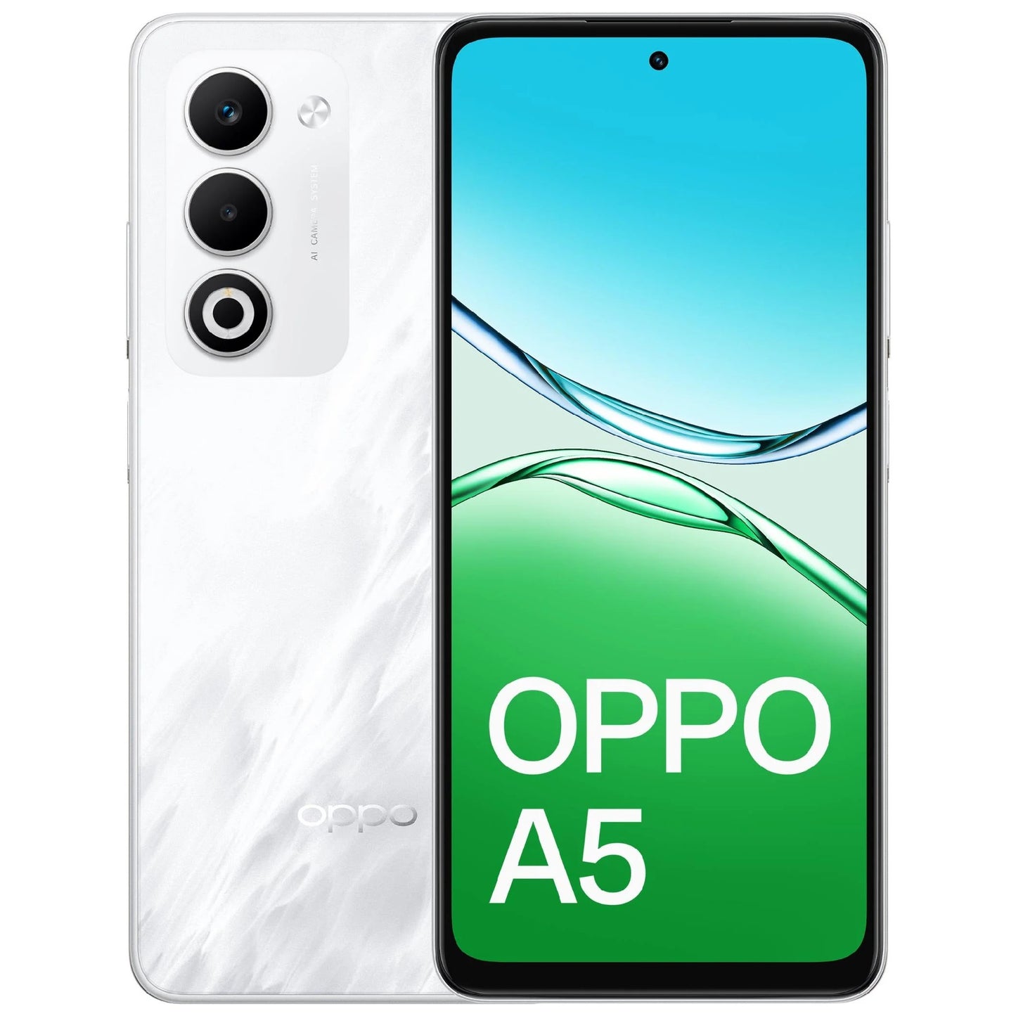 OPPO A5 4G 128GB - Mist White (CPH2727AU WHITE)