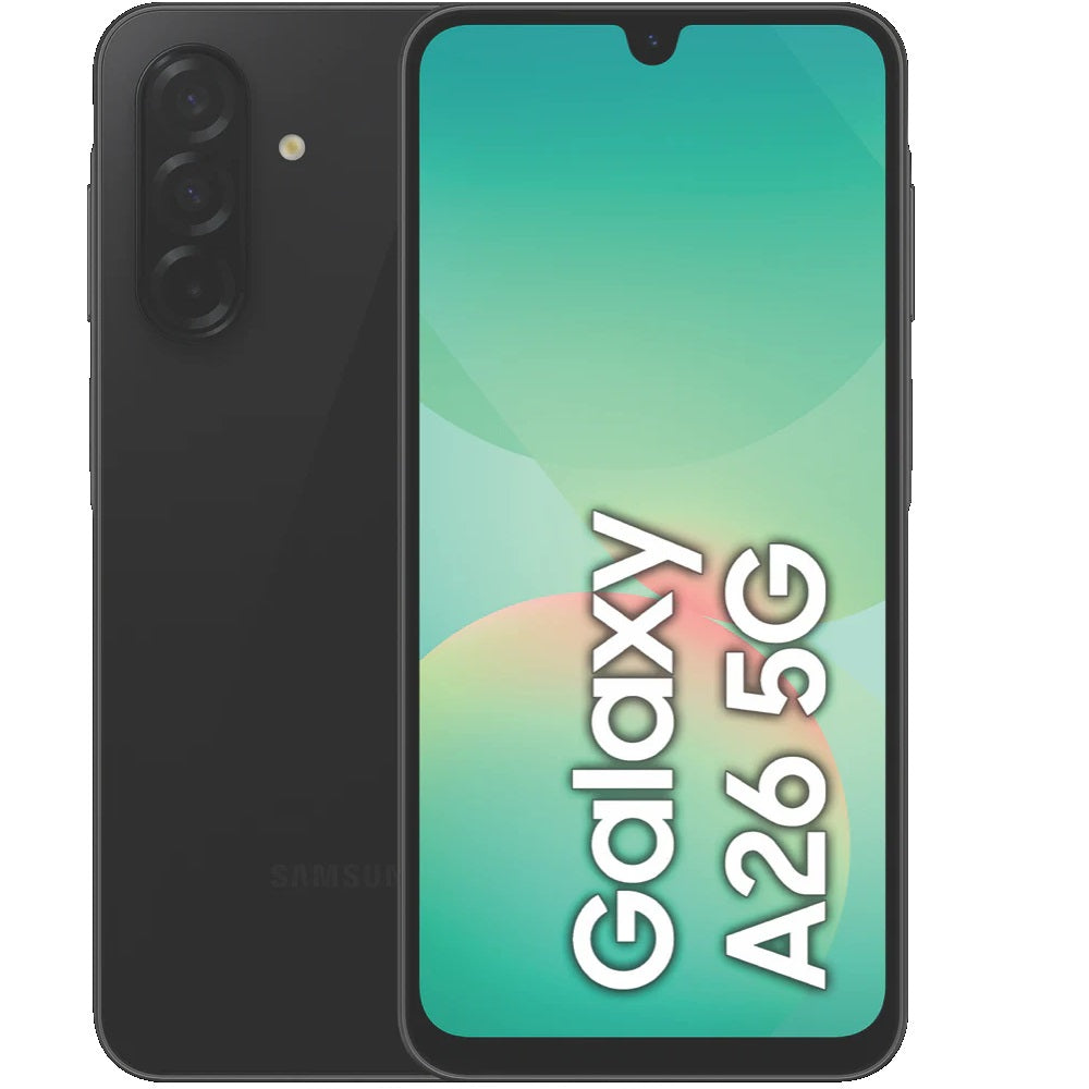 Samsung Galaxy A26 5G 128GB - Black (SM-A266BZKDXSA)