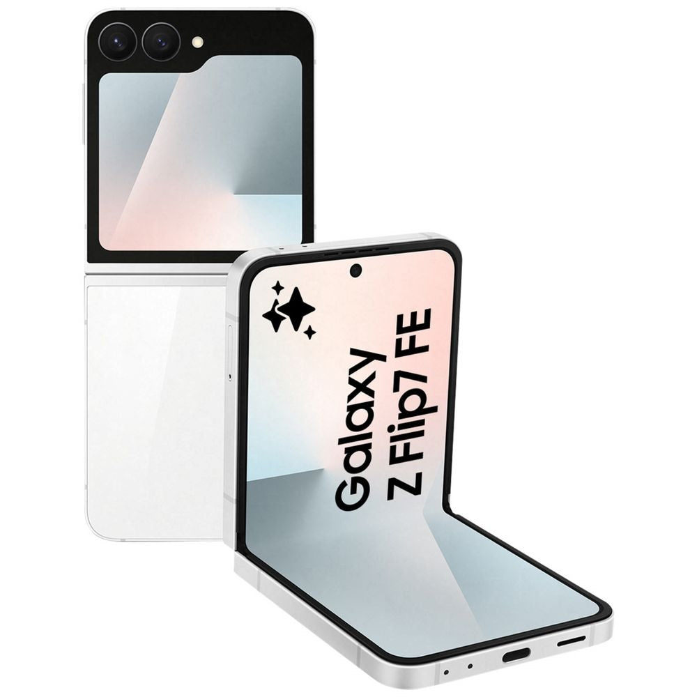 Samsung Galaxy Z Flip7 FE 5G 256GB - White (SM-F761BZWEATS)