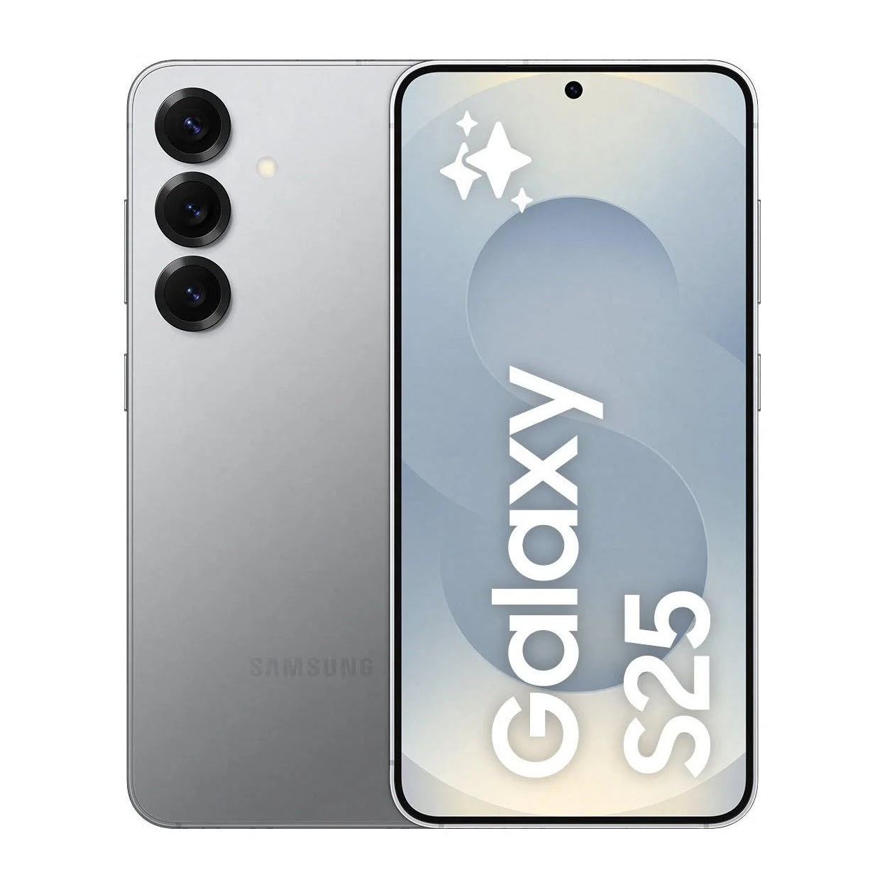 Samsung Galaxy S25 5G 256GB - Silver Shadow (SM-S931BZSEATS)