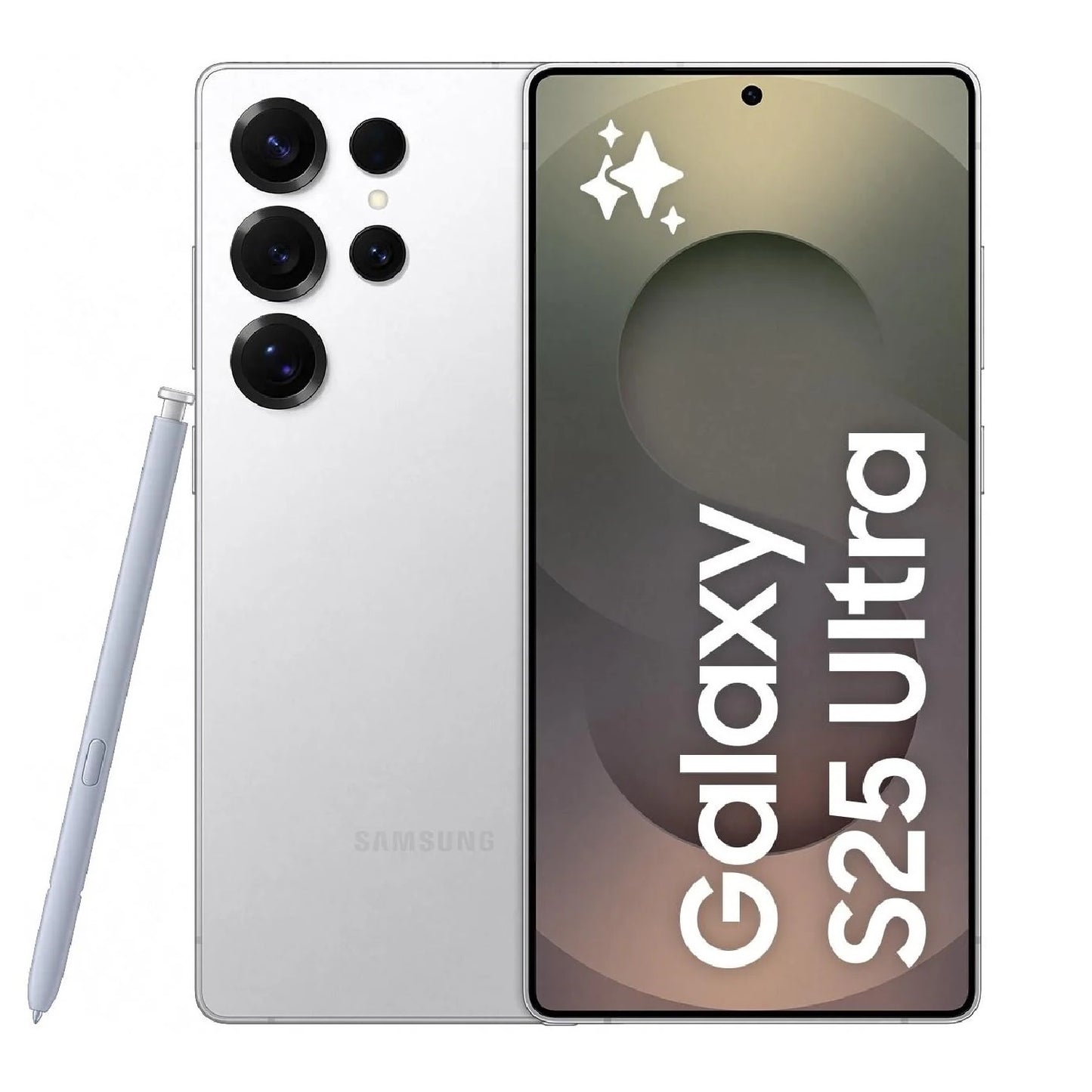 Samsung Galaxy S25 Ultra 5G 1TB - Titanium White Silver (SM-S938BZSFATS)