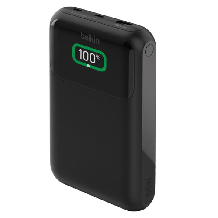 Belkin BoostCharge Pro Laptop Power Bank 20K (3 Port) - Black(BPB020BTBK),