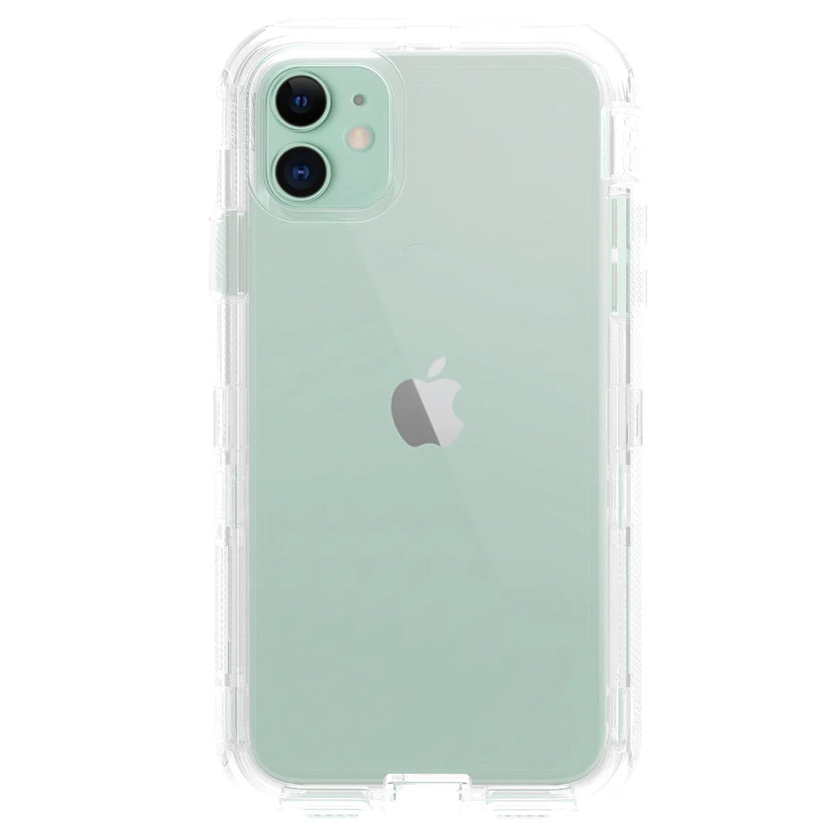 Phonix Apple iPhone 12 / iPhone 12 Pro Clear Diamond Case (Heavy Duty) -Raised Edges,Shockproof,Strong and Durable Material,Slim-Fit,Scratch Resistant