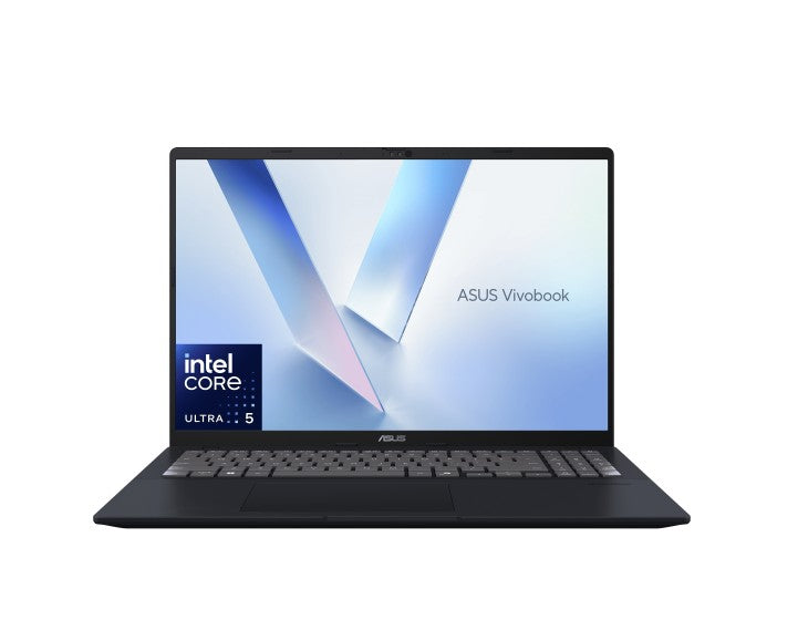 ASUS Vivobook X1605 16" WUXGA | Intel® Ultra 5 225H 16GB 512G USB-C Video Win 11 Home Backlit 42w Numpad Blue Lifestyle Notebook 2025 | 16GB RAM – Blue