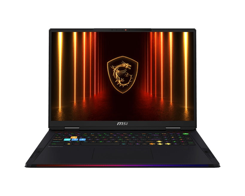 MSI Raider Series Gaming Notebook 18" UHD Intel Core Ultra 9 285HX DDR5 32GB*2 2TGen5*1 + 2TGen4*1 Windows11 Pro Nvidia RTX 5090 GDDR7 24GB