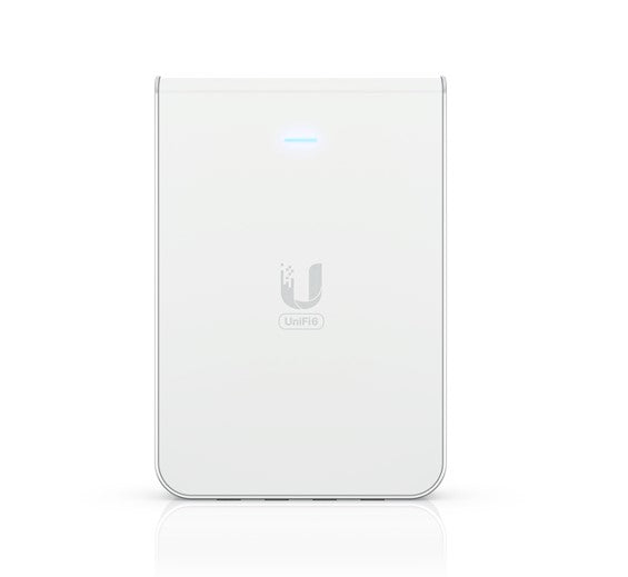 Ubiquiti UniFi Wi-Fi 6 In-Wall Wall-Mounted Access Point with a