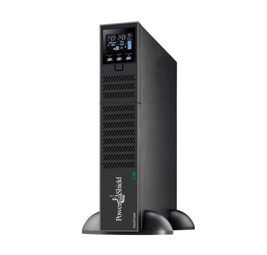 PowerShield Centurion RT 3000VA Long Run Model - 15Amp, True Online Double Conversion Rack/Tower UPS, requires ext battery