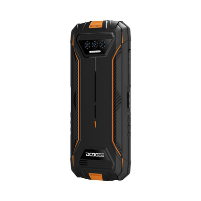 Doogee S41T – 4GB+64GB Rugged Smartphone - Volcano Orange + Bonus Belkin Boost Charge Power Bank 10K (3 Port) - Valued $59.95)