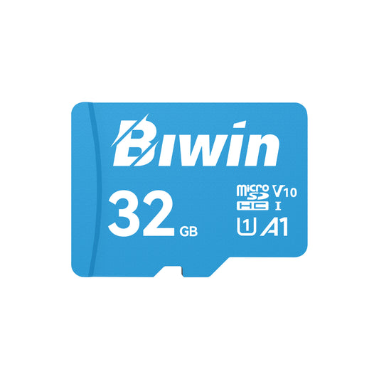 BIWIN MS100-64G  microSD3.0 Read & Write Speed up to 100MB/s & 50MB/s  case pack25/100 C10/U3/V30/A1 (64 GB-256 GB)