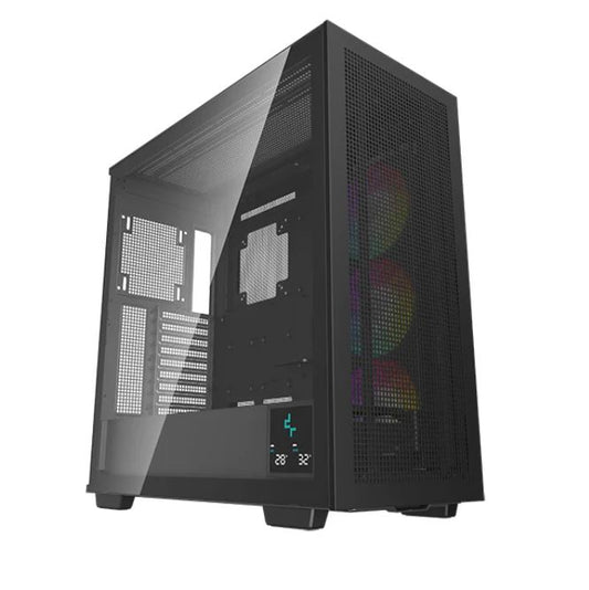 DeepCool MORPHEUS Modular High Airflow ATX Case, 1xPre-Installed Fans, USB3.0Ã—4, AudioÃ—1, Type-CÃ—1