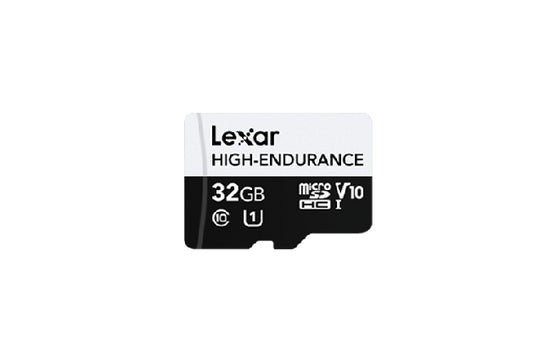 Lexar High-Endurance microSDXCâ„¢ UHS-I cards 32G up to 100MB/s read, up to 30MB/s write