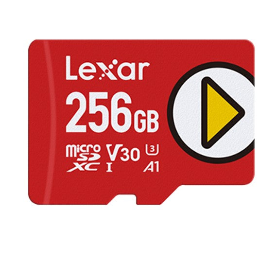 Lexar PLAY microSDXCâ„¢ UHS-I cards up to 160MB/s read, up to 100MB/s write1 High-speed performance for gaming devices featureA1/A2 class wide range