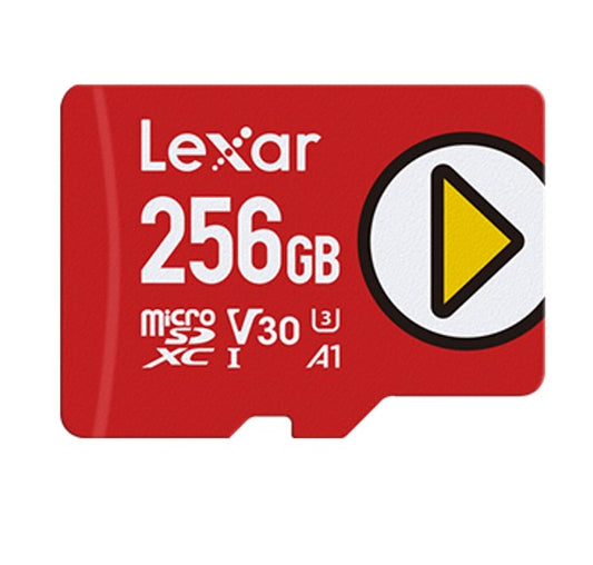 Lexar PLAY microSDXCâ„¢ UHS-I cards up to 160MB/s read, up to 100MB/s write1 High-speed performance for gaming devices featureA1/A2 class wide range