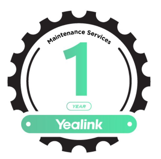 Yealink MVC-MR-1Y- AMS 1 Year Annual Maintenance for the MVC-Small Room*Available upon request within one day*
