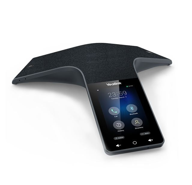 Yealink CP925 HD IP Conference Phone for Small to Medium Conference Rooms, 7 Microphone Array, 360Â° Voice Pickup,HD Audio,4' Color Touch Screen, BYOD