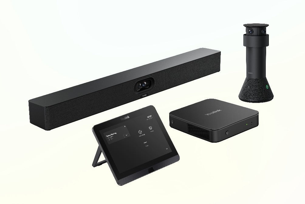 Yealink MVCS40-Plus-C4-000 Microsoft Teams Rooms for Small & medium rooms, 1x SmartVision40 1x MCoreKit-C4 (MCore Pro and MTouch E2), 1x MTower