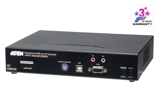 Aten 5K DisplayPort KVM over IP Transmitter with Boundless Switching and Support for Video Walls