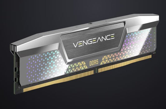 Corsair VENGEANCEÂ® RGB 48GB (2x24GB) DDR5 CUDIMM 8200MT/s CL40 Memory Kit