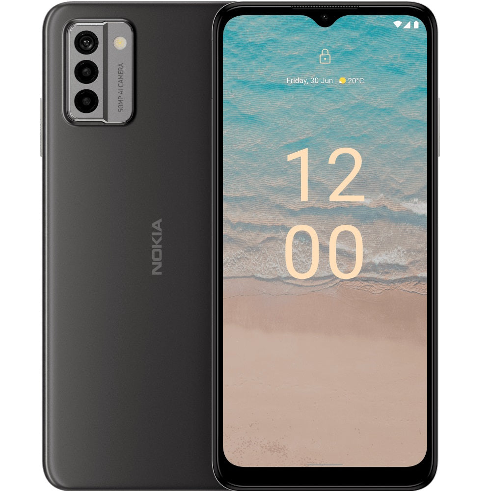 Nokia G22 4G 128GB - Meteor Grey (101S0609H078)*AU STOCK*, 6.52', HD+,90Hz,4GB+2GB(Virtual RAM)/128GB, 50MP/8MP, Dual SIM, 5050mAh, 2 Years Warranty | Mobiles Warehouse