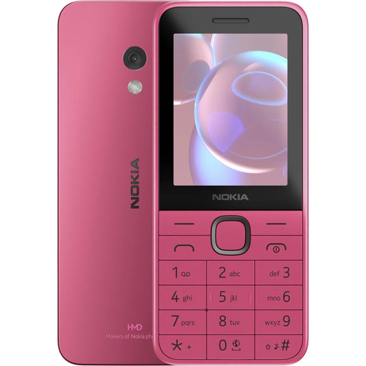 Nokia 225 4G - Pink(1GF025FPC2L05)*AU STOCK*, 2.4' , 64MB/128MB, 0.3MP, Dual SIM, 1150mAh Removable, Bluetooth v5.0, 2 Years Warranty | Mobiles Warehouse