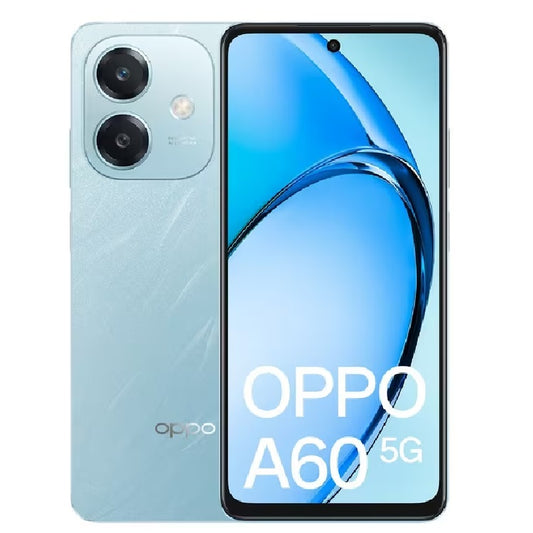 Oppo A60 5G 128GB - Ocean Blue (CPH2683AU Blue)*AU STOCK*, 6.67', HD+, 120Hz, 6GB/128GB, 50MP/5MP, Dual SIM, 5100mAh, 2 Years Warranty