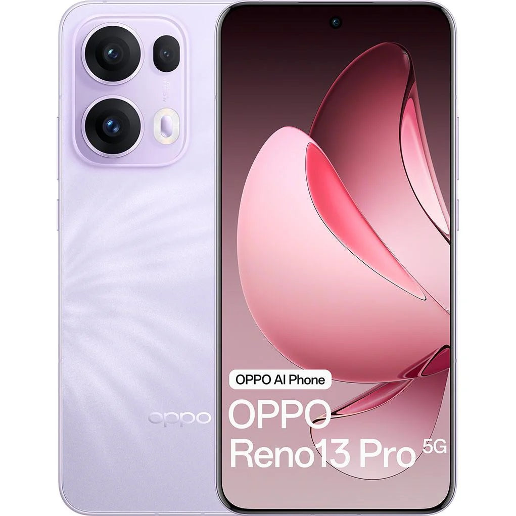 Oppo Reno13 Pro 5G - Plume Purple( (CPH2697AU Purple)*AU STOCK*,6.83',Full HD+,12GB/512GB,50MP/50MP,Dual Sim,5800mAh, 2 Years Waranty