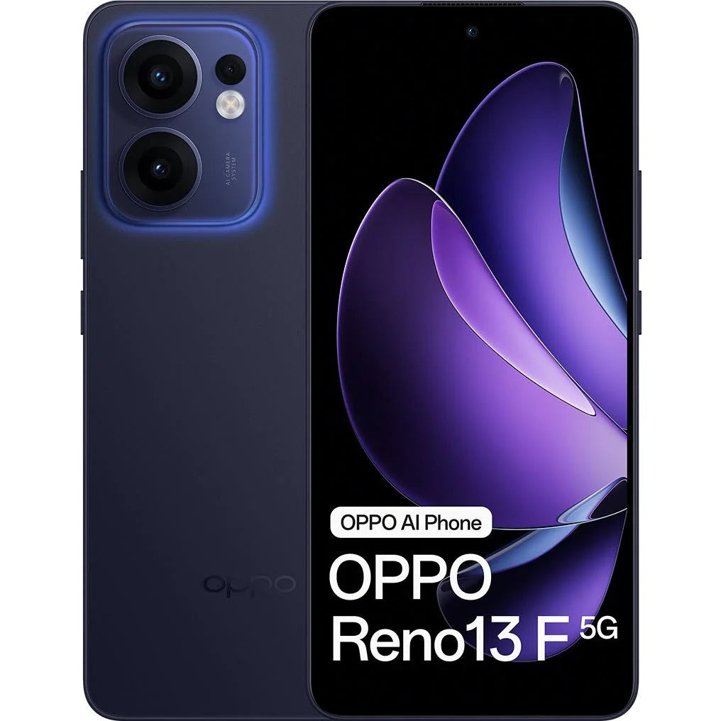 Oppo Reno13 F 5G - Luminious Blue (CPH2699AU Blue)* AU STOCK*, 6.67',Full HD+,12GB/256GB,50MP/32MP,Dual Sim, 5800mAh, 2 Years Warranty