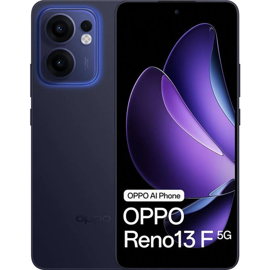 Oppo Reno13 F 5G - Luminious Blue (CPH2699AU Blue)* AU STOCK*, 6.67',Full HD+,12GB/256GB,50MP/32MP,Dual Sim, 5800mAh, 2 Years Warranty