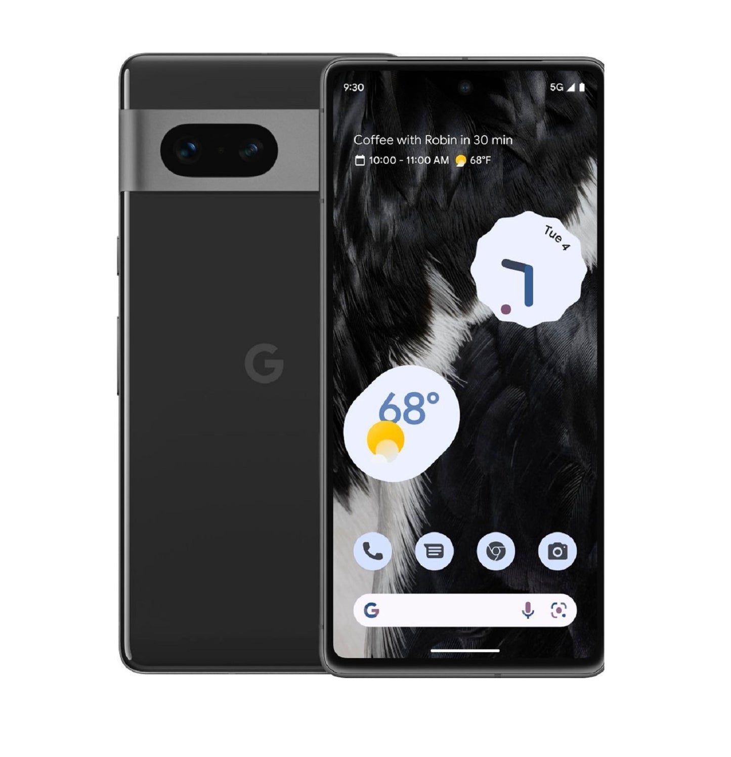 Google Pixel 7 5G 128GB - Obsidian (GA03923-US)
