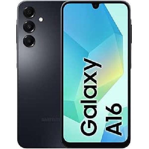 Samsung Galaxy A16 4G 128GB - Black (SM-A165FZKAATS)