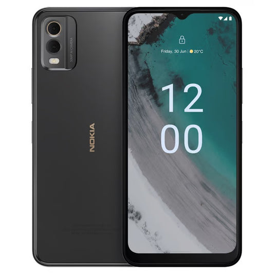 Nokia C32 4G 64GB - Charcoal (SP01Z01Z3152Y)*AU STOCK*, 6.52', 4GB/64GB, 50MP/8MP, IP52, Dual SIM, 5050mAh, 2 Years Warranty | Mobiles Warehouse