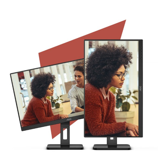 AOC 27' IPS, 4ms, FHD 1920 Ã— 1080, Adaptive Sync, Border less, Height Adjustable Stand, VESA 100X100m, Speakers  HDMI, DP, VGA Office Monitor (LS