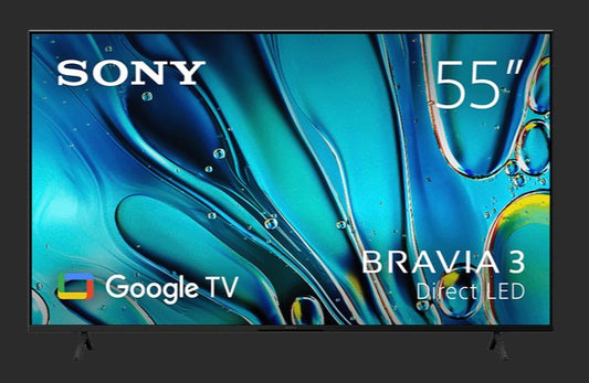 SONY 55' Bravia 4, 4K Ultra HD, 450nits, Google TV, 4K HDR Processor X1, Eco Dashboard, X-Balanced Speaker, 3 year commercial Warranty