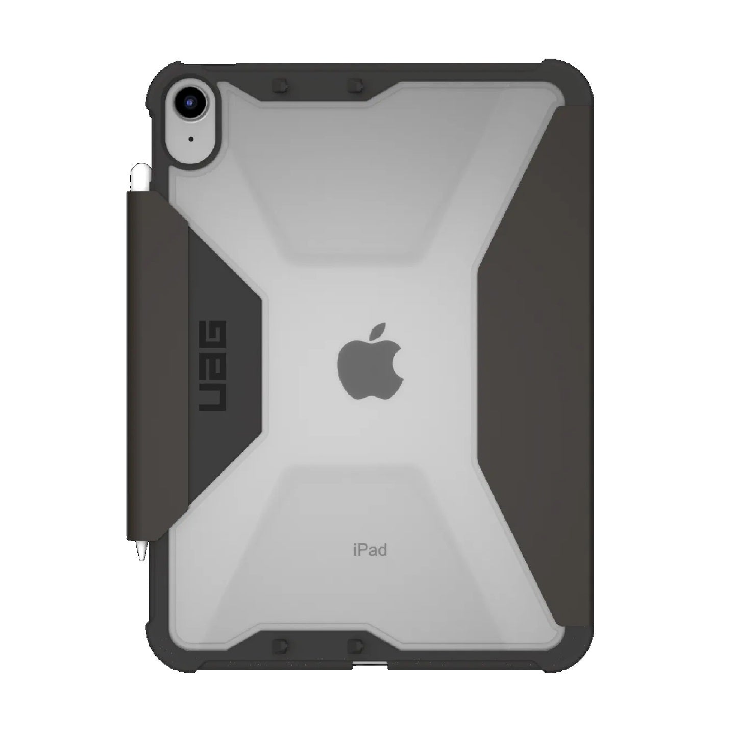 UAG Plyo Apple iPad (10.9') 11th Gen (A16) / iPad 10th Gen Folio Rugged Case (Black/Ice) - (123392114043), DROP+ Military Standard, 1 Year Warranty