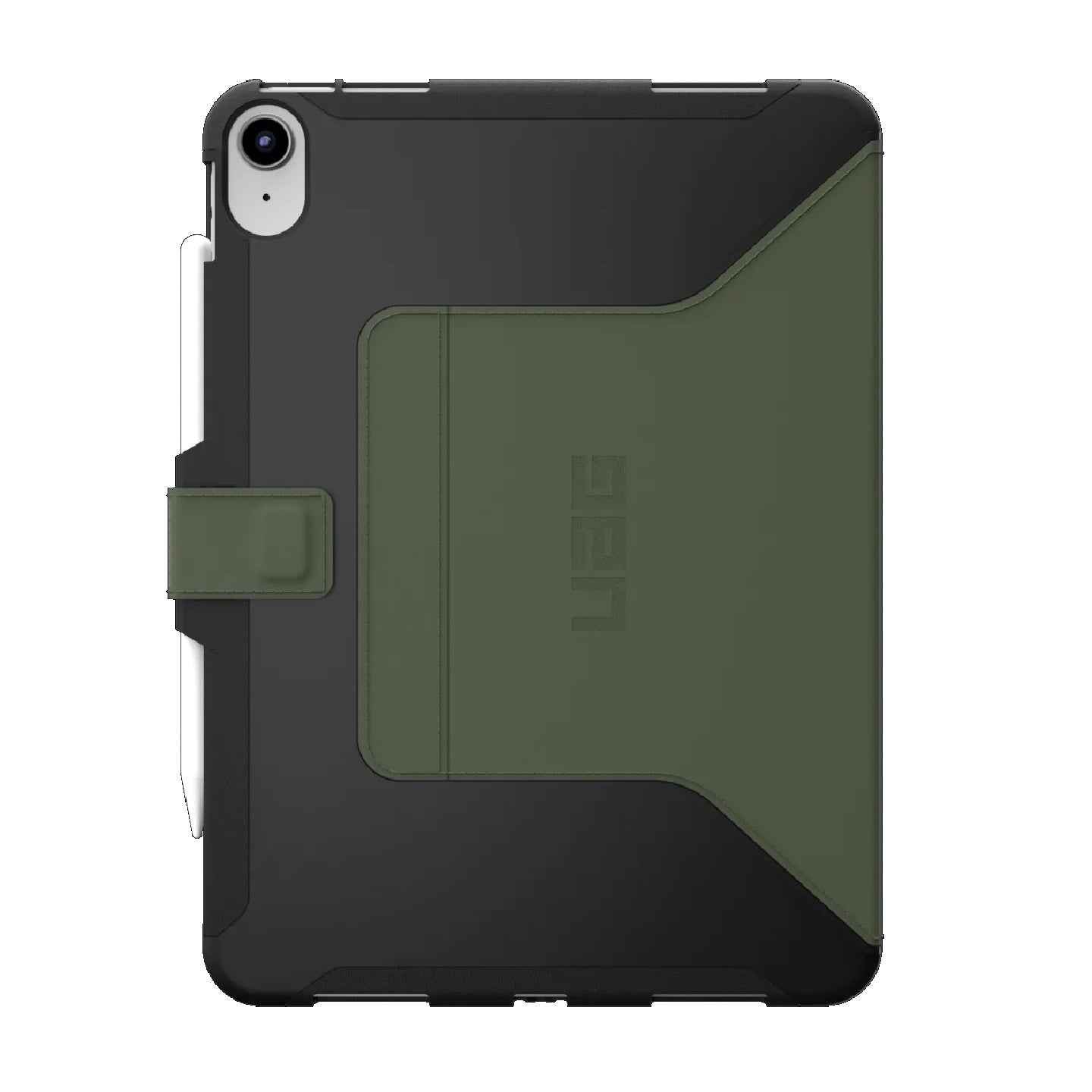UAG Scout Apple iPad (10.9') 11th Gen (A16) / iPad 10th Gen Folio Rugged Case (Black/Olive) - (12339I114072), DROP+ Military Standard, 1 Year Warranty