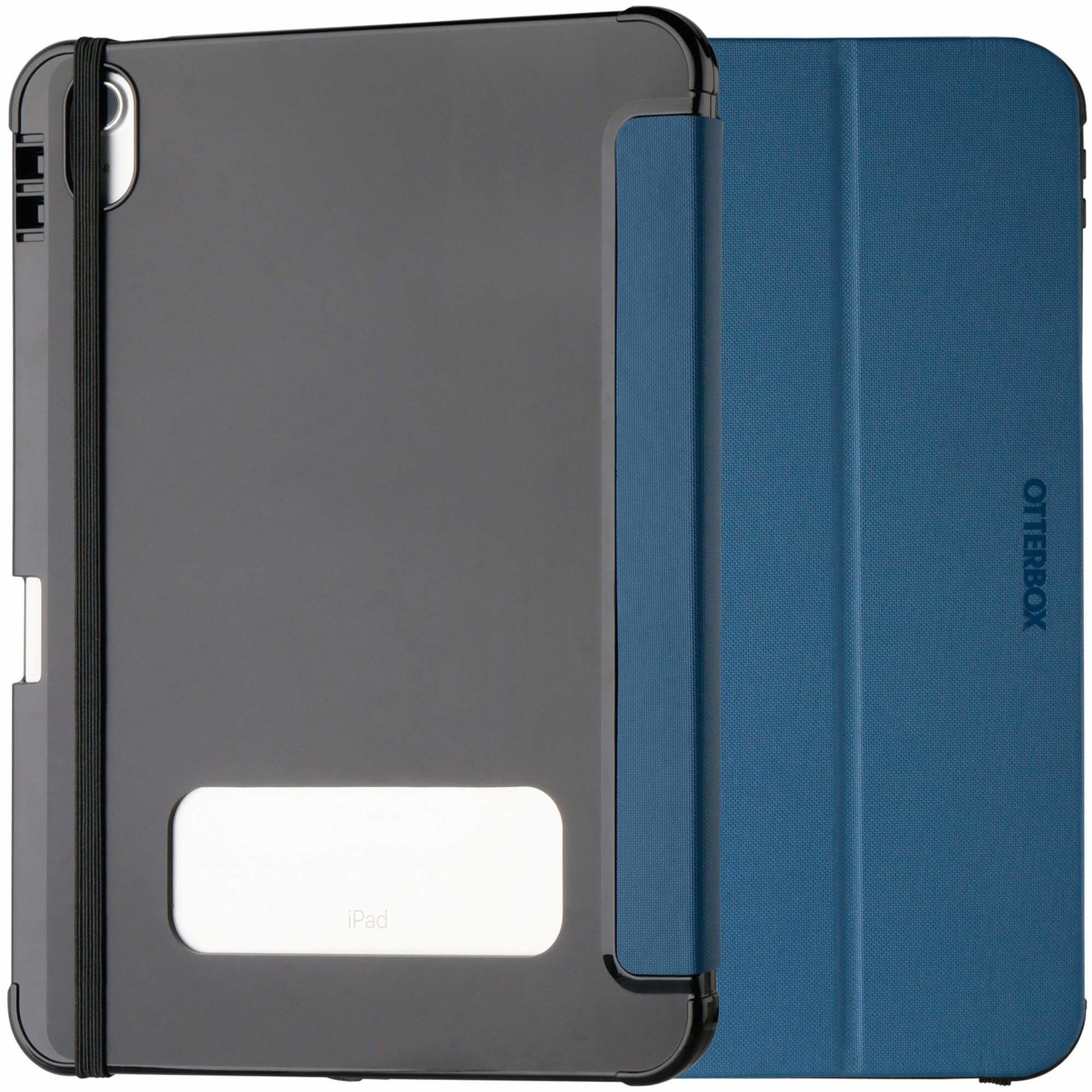 OtterBox React Folio Apple iPad (10.9') 11th Gen (A16) / iPad 10th Gen Case Blue - No Retail Packaging, DROP+ Military Standard, 7 Years Warranty