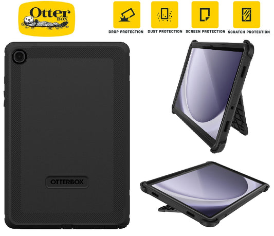OtterBox Defender Samsung Galaxy Tab A9+ (11') Case Black - No Retail Packaging - (77-95007), DROP+ 2X Military Standard, 7 Years Warranty