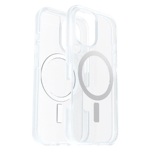 OtterBox React MagSafe Apple iPhone 16 Pro (6.3') Case Clear - (77-96253),DROP+ Military Standard,Hard Case with Soft Grip Edges, 7 Years Warranty