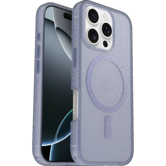 OtterBox Symmetry Clear MagSafe Apple iPhone 16 Pro (6.3') Case Denver Dusk Purple - (77-96401), DROP+ 3X Military Standard, 7 Years Warranty
