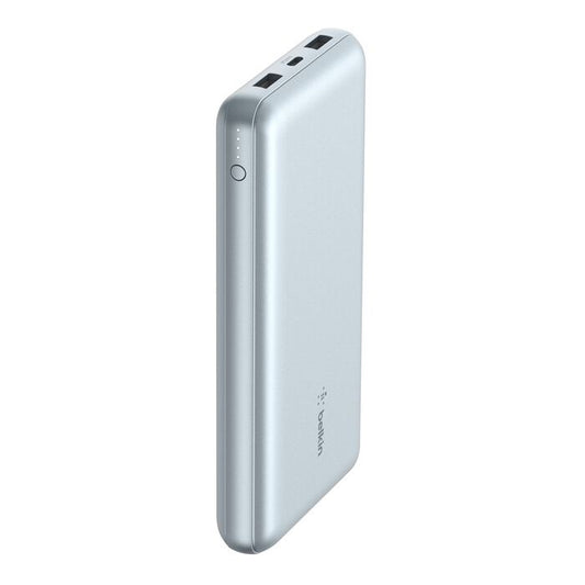 Belkin BoostCharge Power Bank 20K (Multi-port) - Pearl Blue (BPB012BTPB),