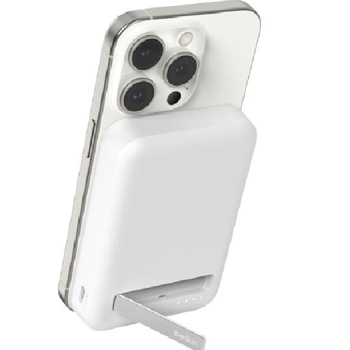 Belkin BoostCharge Pro Magnetic Power Bank 8K With Qi2 - White (BPD007BTWH),