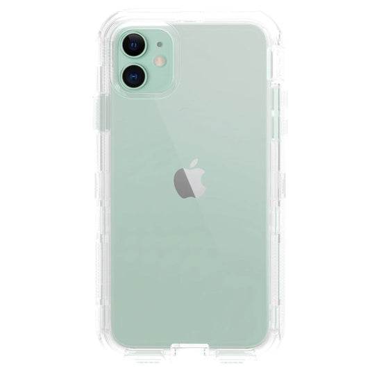 Phonix Apple iPhone 12 / iPhone 12 Pro Clear Diamond Case (Heavy Duty) -Raised Edges,Shockproof,Strong and Durable Material,Slim-Fit,Scratch Resistant