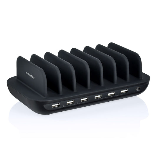 mbeatÂ® Gorilla Power 60W 7 Port USB-C & USB Charging Station 6Ã— USB-A 1Ã— USB-C PD Output Power: Total 60W Product Weight: 0.66kg
