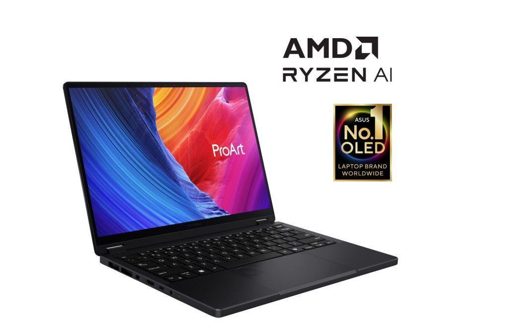 ASUS ProART PX13 13.3 OLED Touchscreen Ryzen AI 9 HX 370, 32GB RAM, 2TB SSD, RTX 4070, Windows 11 Pro Laptop