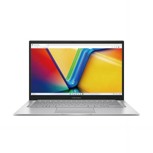 ASUS Vivobook X14 14' Intel® i7-1355U 16GB 1TB USB-C Windows 11 Pro Intel® Iris Graphics HDMI 42W Wifi 6. ErgoSense KB Silver 1.4kg 1yr Wty Notebook