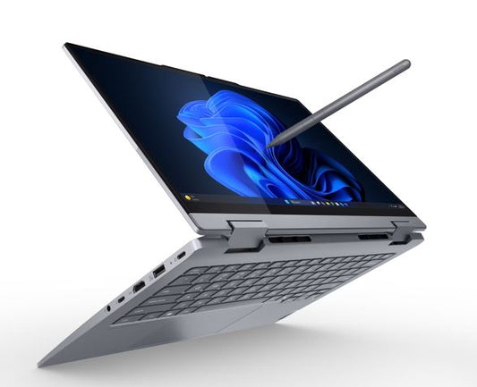LENOVO ThinkBook 14 Yoga G5 14' WUXGA TOUCH Intel® U5-225U 32GB DDR5 512GB SSD Windows 11 PRO Intel® Graphics Thunderbolt Fingerprint 1YR OS 1.6kg ~i5